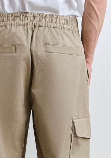  Mavi Bej Kargo Pantolon 0010482-80062