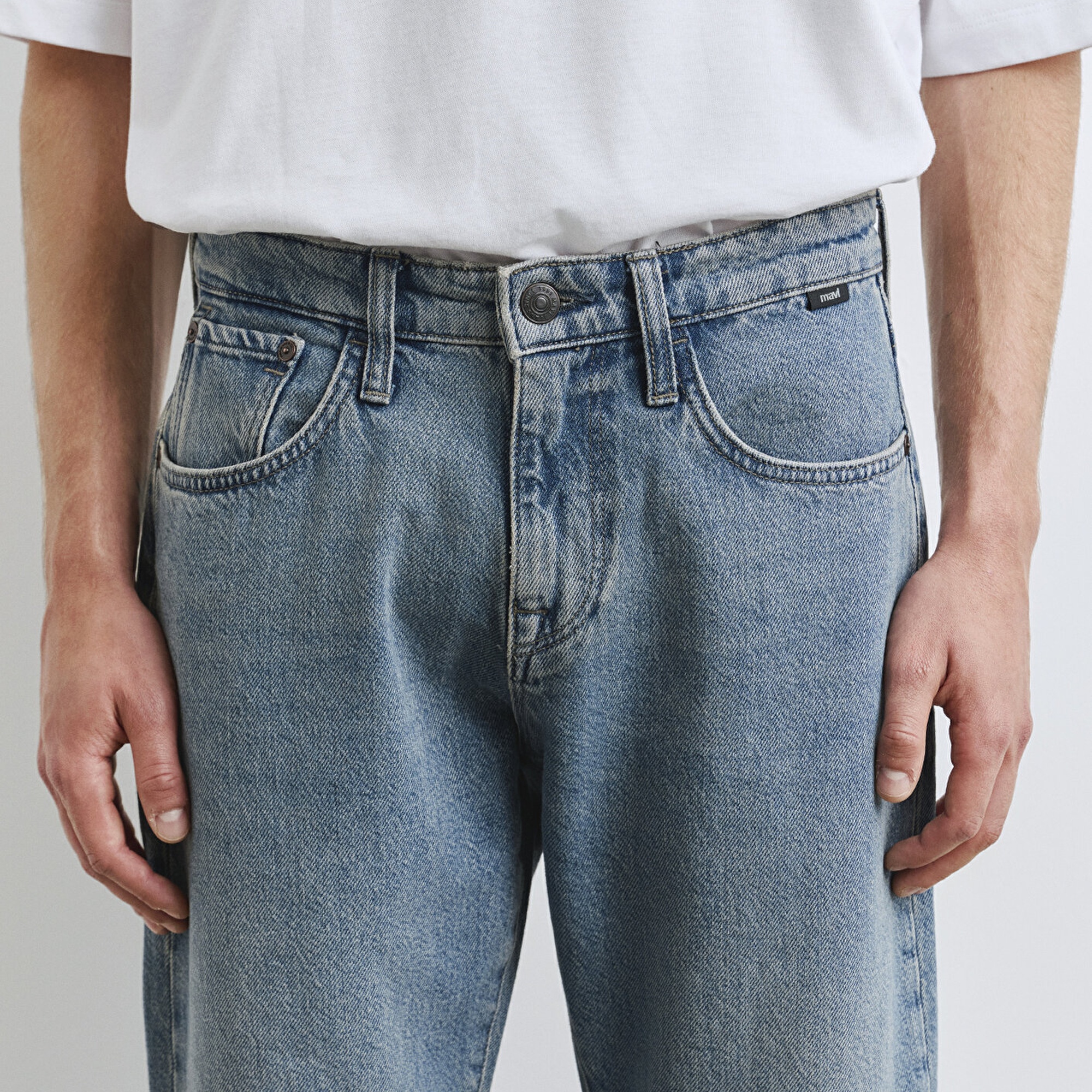 Mavi Lisbon Street Puslu Açık Mavi Jean Pantolon 0010039-90630