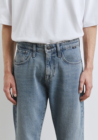  Mavi Lisbon Street Puslu Açık Mavi Jean Pantolon 0010039-90630