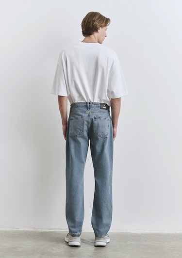  Mavi Lisbon Street Puslu Açık Mavi Jean Pantolon 0010039-90630