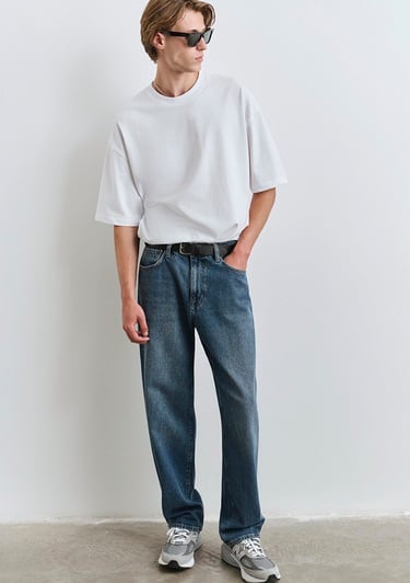  Mavi Mitte Street Puslu Indigo Mavisi Jean Pantolon 0010101-90629