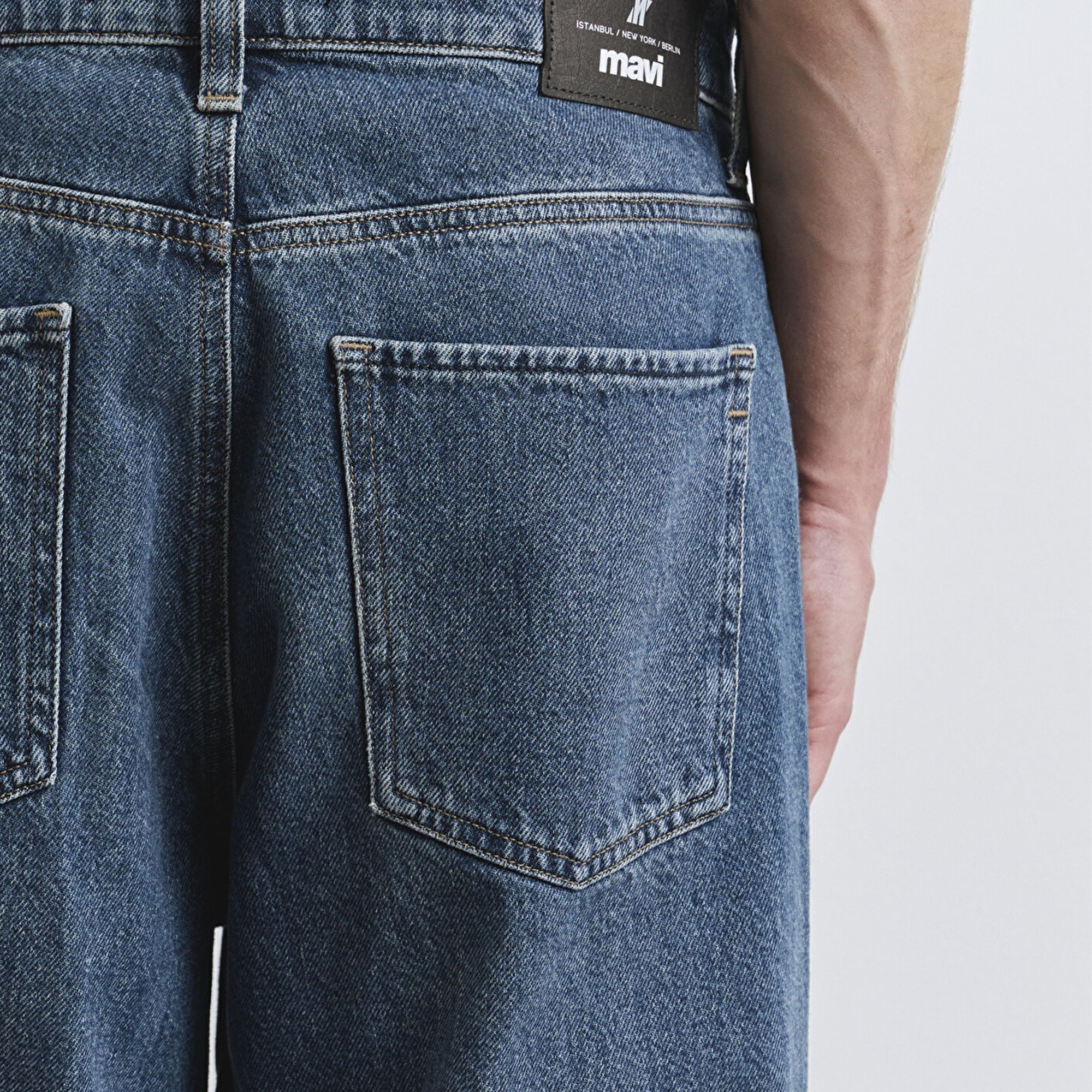 Mavi Mitte Street Puslu Indigo Mavisi Jean Pantolon 0010101-90629