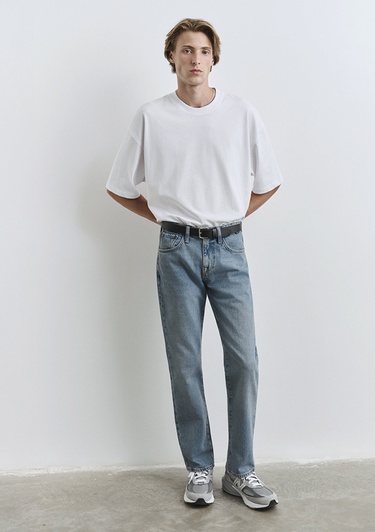  Mavi Lisbon Street Puslu Açık Mavi Jean Pantolon 0010039-90630