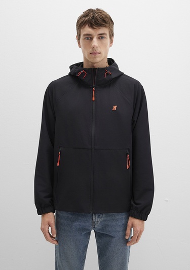  Mavi Mavi Pro Kapüşonlu Siyah Ceket Regular Fit / Normal Kesim 0110610-71379