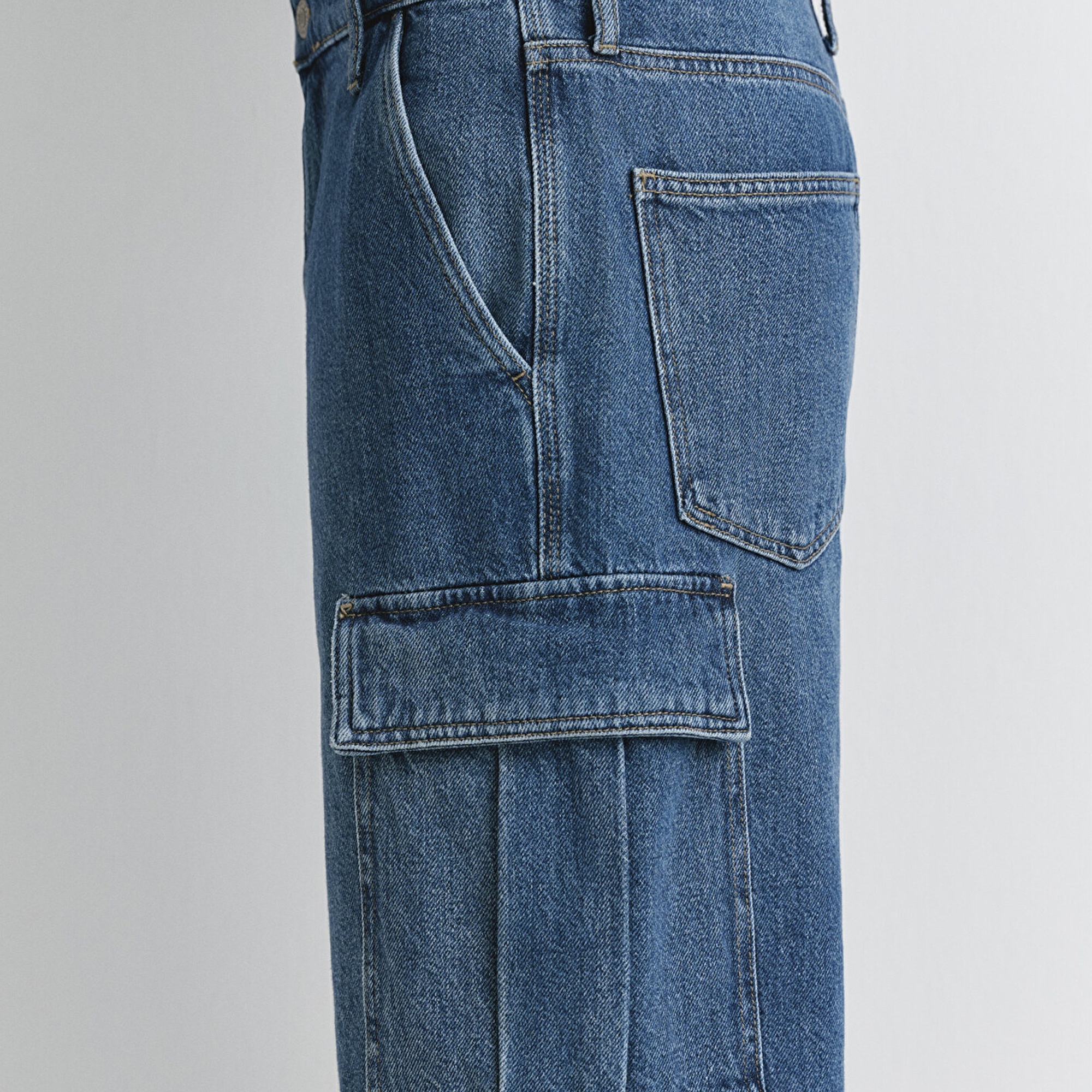 Mavi Hamburg Mv91 Street İndigo Mavisi Jean Şort 0410681-89815