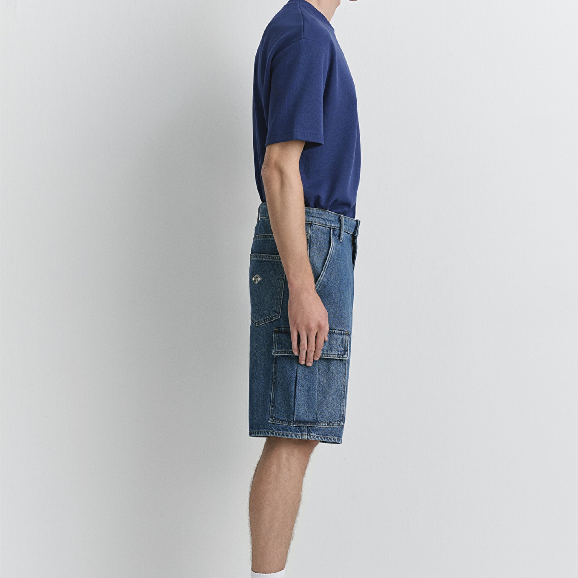 Mavi Hamburg Mv91 Street İndigo Mavisi Jean Şort 0410681-89815