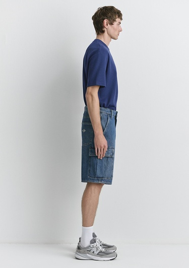  Mavi Hamburg Mv91 Street İndigo Mavisi Jean Şort 0410681-89815