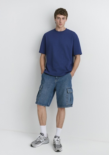  Mavi Hamburg Mv91 Street İndigo Mavisi Jean Şort 0410681-89815