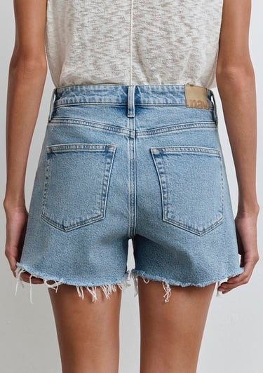  Mavi Heidi 90lar Vintage Açık Mavi Jean Şort 1410057-89743