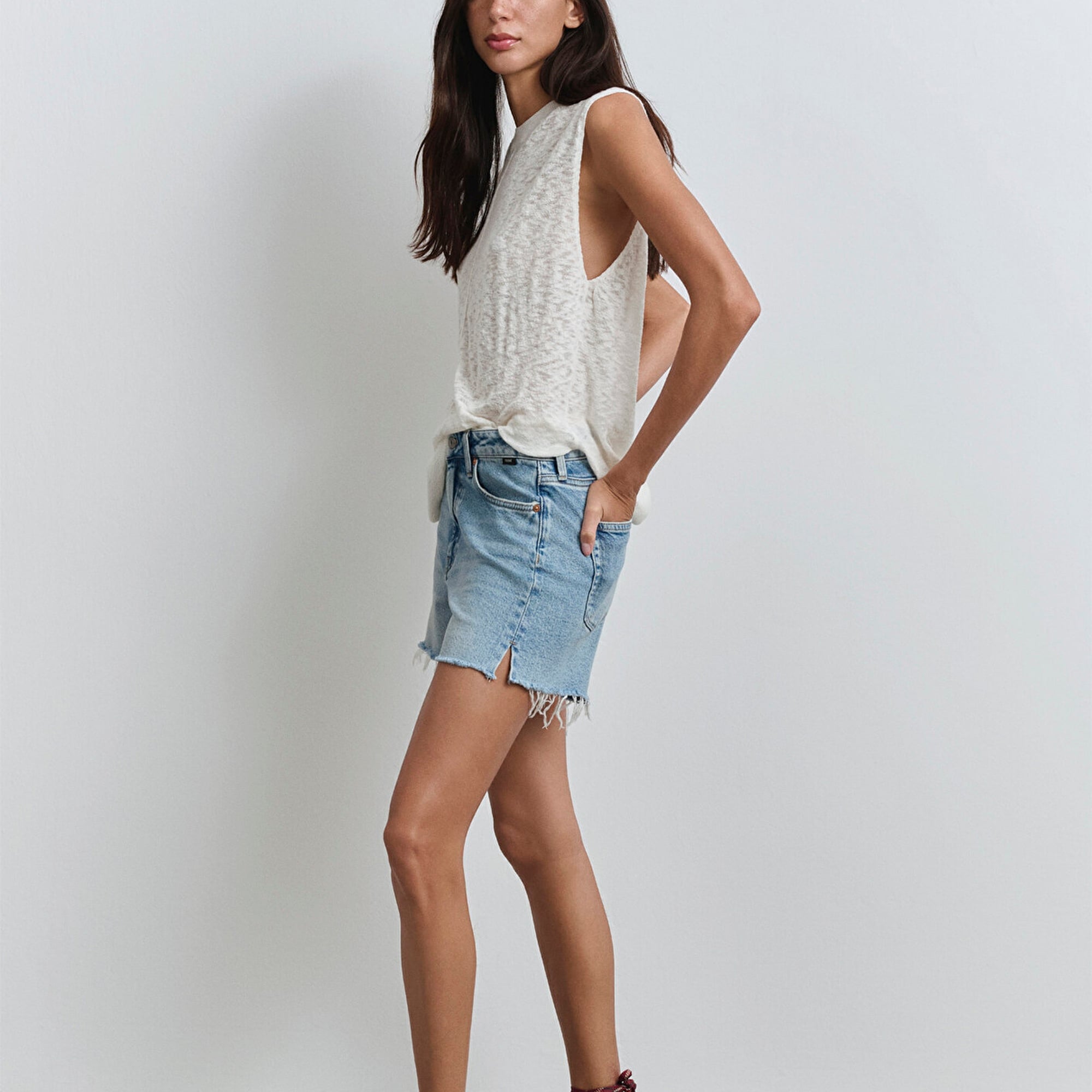 Mavi Heidi 90lar Vintage Açık Mavi Jean Şort 1410057-89743