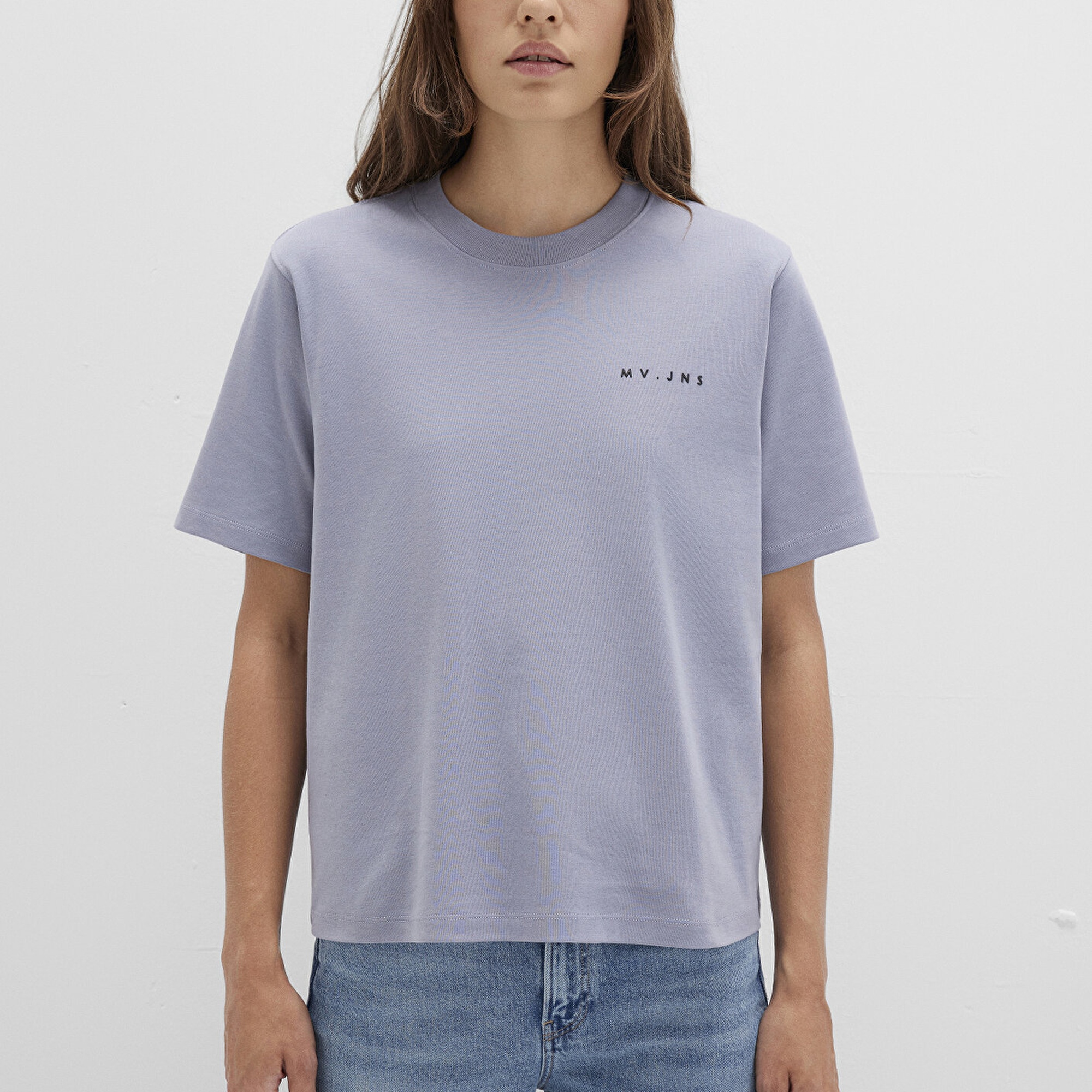 Mavi MV Baskılı Mor Tişört Regular Fit / Normal Kesim 1613148-81919