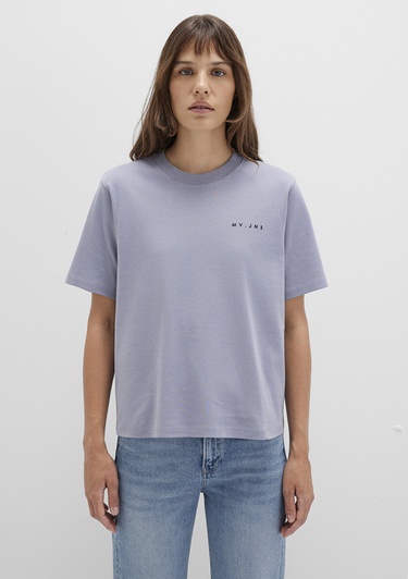  Mavi MV Baskılı Mor Tişört Regular Fit / Normal Kesim 1613148-81919