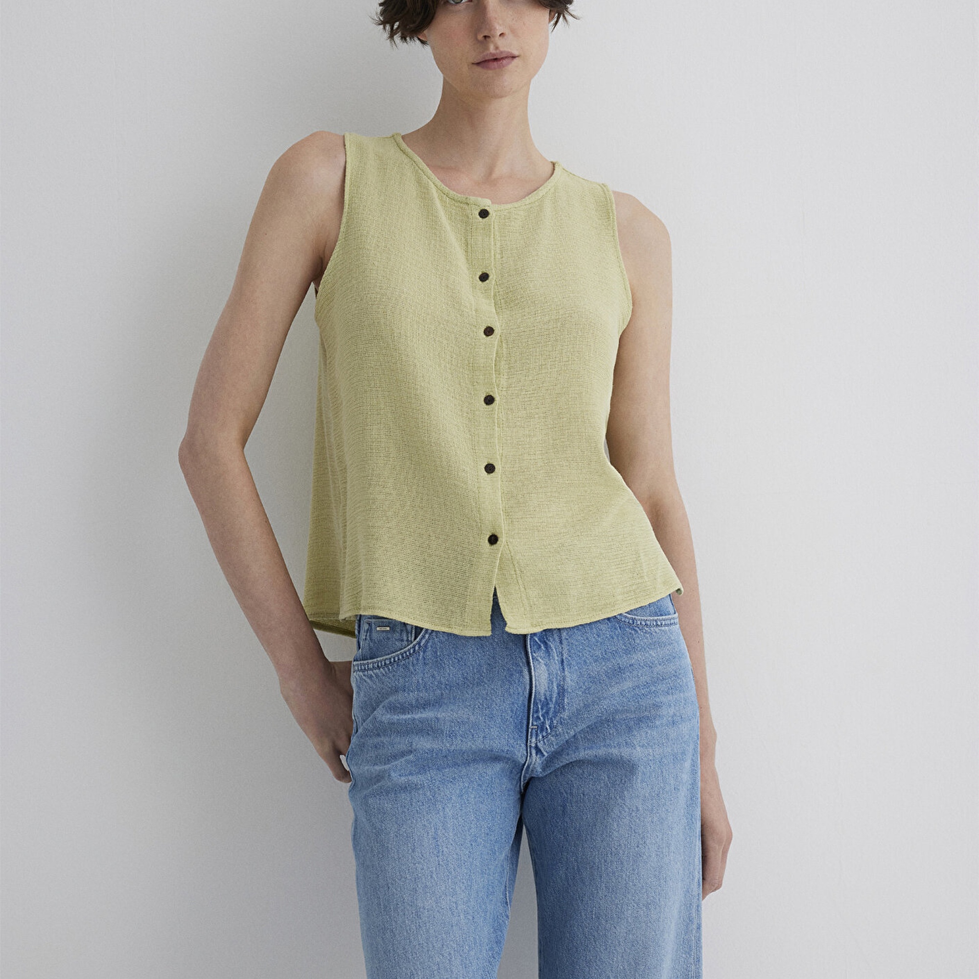 Mavi Yeşil Gömlek Regular Fit / Normal Kesim 1210710-71515