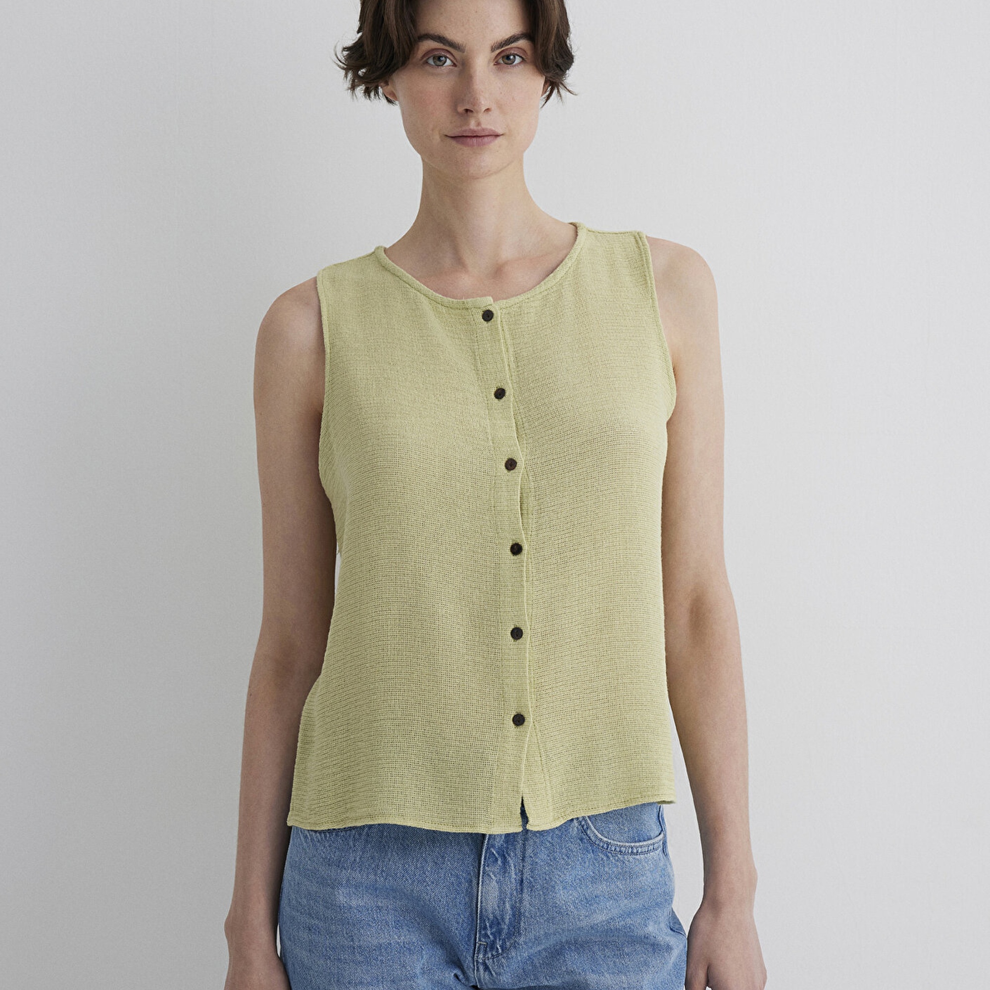 Mavi Yeşil Gömlek Regular Fit / Normal Kesim 1210710-71515