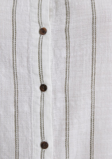  Mavi Kolsuz Çizgili Top 1211147-83978