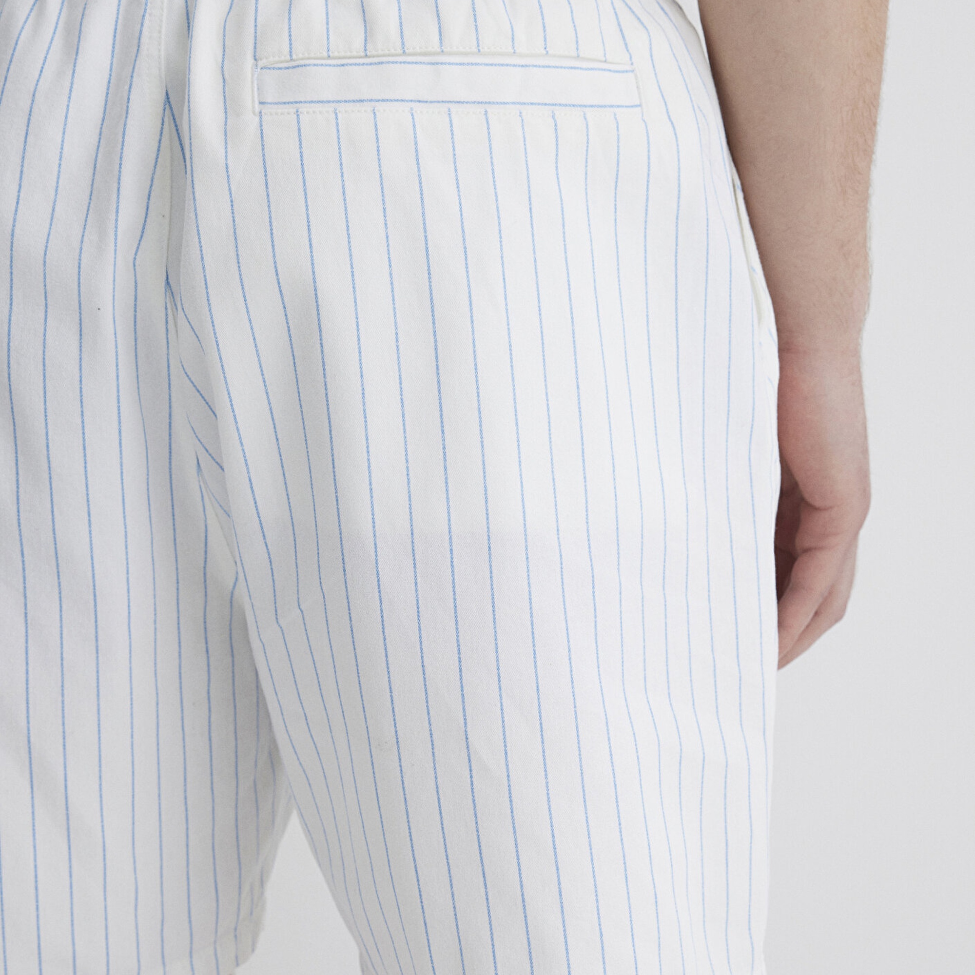 Mavi Çizgili Mavi Şort 0410261-85440