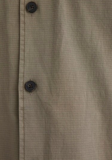  Mavi Kahverengi Gömlek Loose Fit / Bol Rahat Kesim 0211544-89931