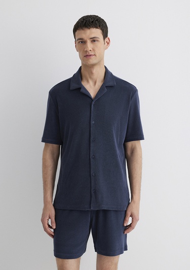  Mavi Gri Gömlek Regular Fit / Normal Kesim 0211565-82183