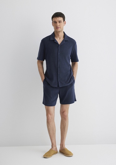  Mavi Gri Gömlek Regular Fit / Normal Kesim 0211565-82183