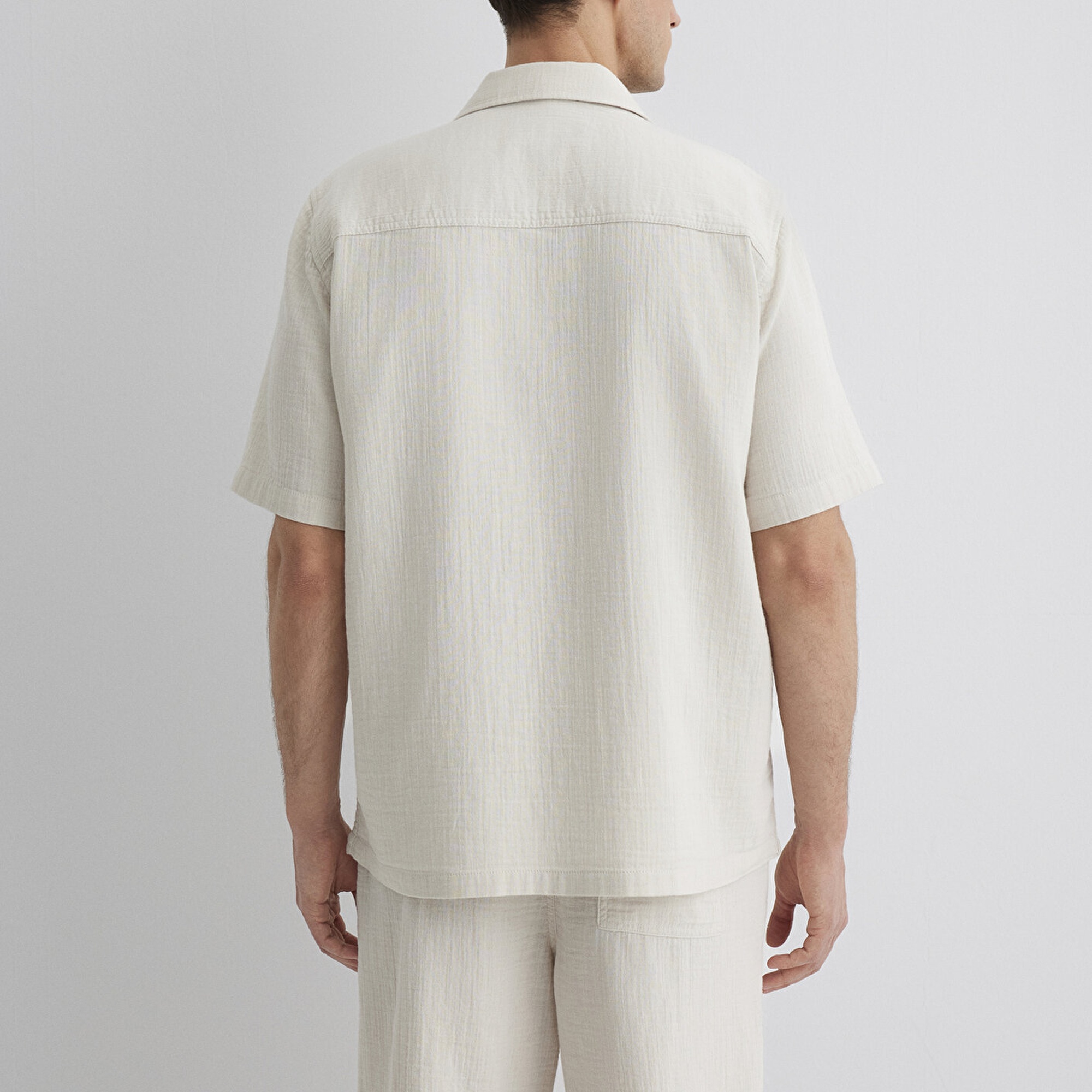 Mavi Bej Gömlek Regular Fit / Normal Kesim 0211532-70134