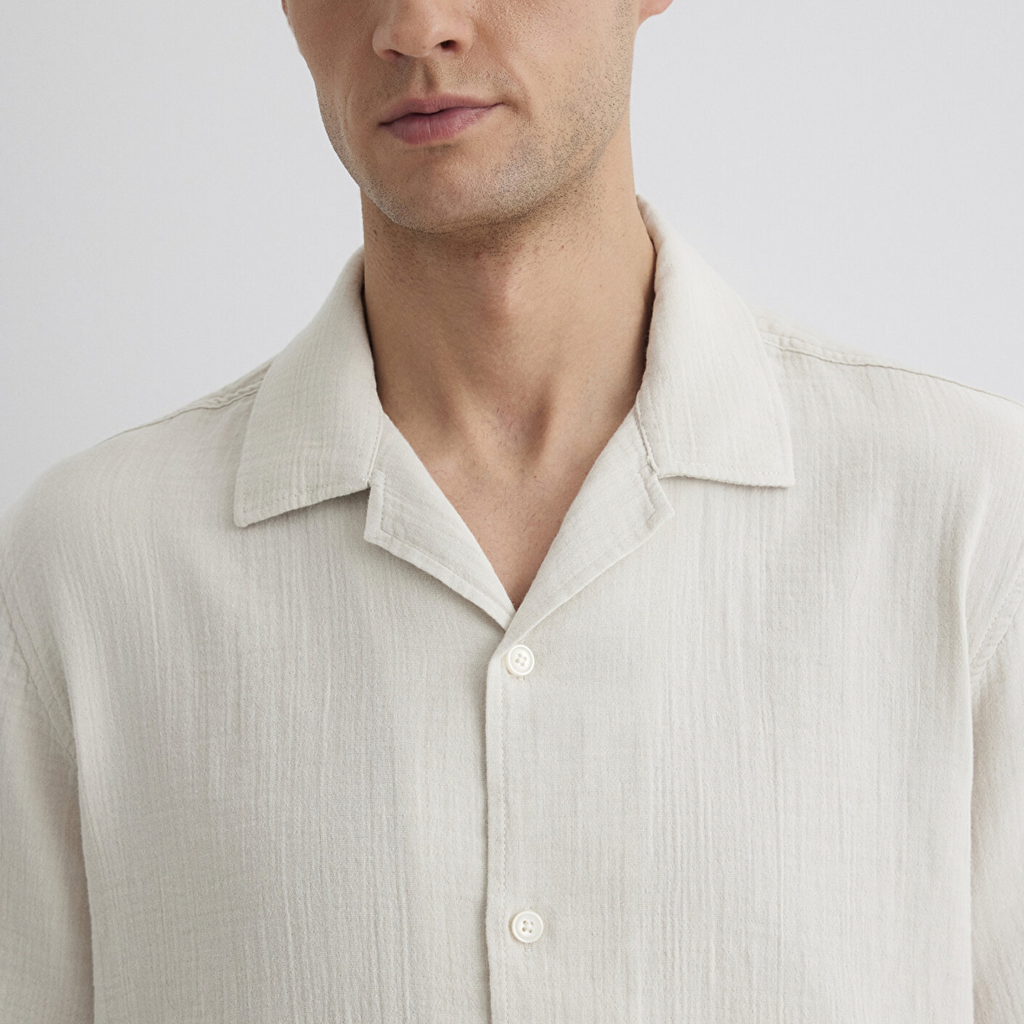 Mavi Bej Gömlek Regular Fit / Normal Kesim 0211532-70134