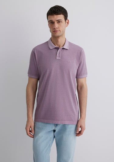  Mavi Pembe Polo Tişört Regular Fit / Normal Kesim 0612621-89596