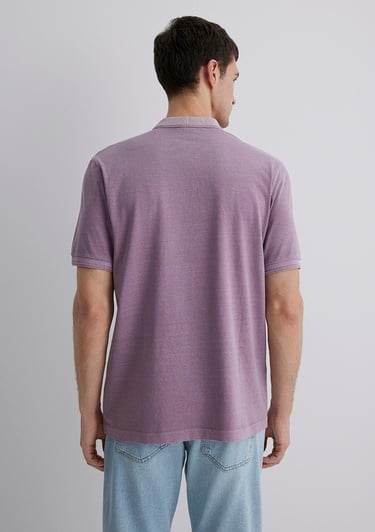  Mavi Pembe Polo Tişört Regular Fit / Normal Kesim 0612621-89596