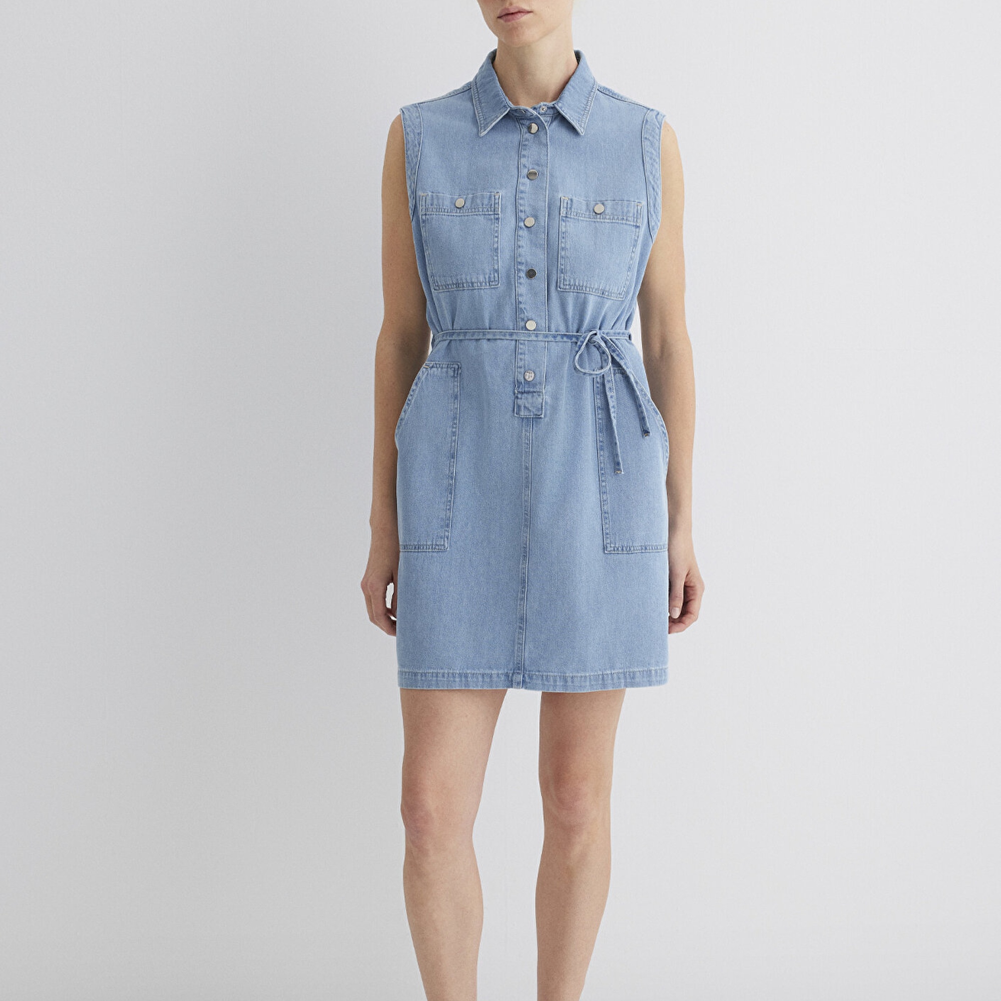 Mavi Simla Gold Klasik Açık Mavi Jean Elbise 1310659-89757