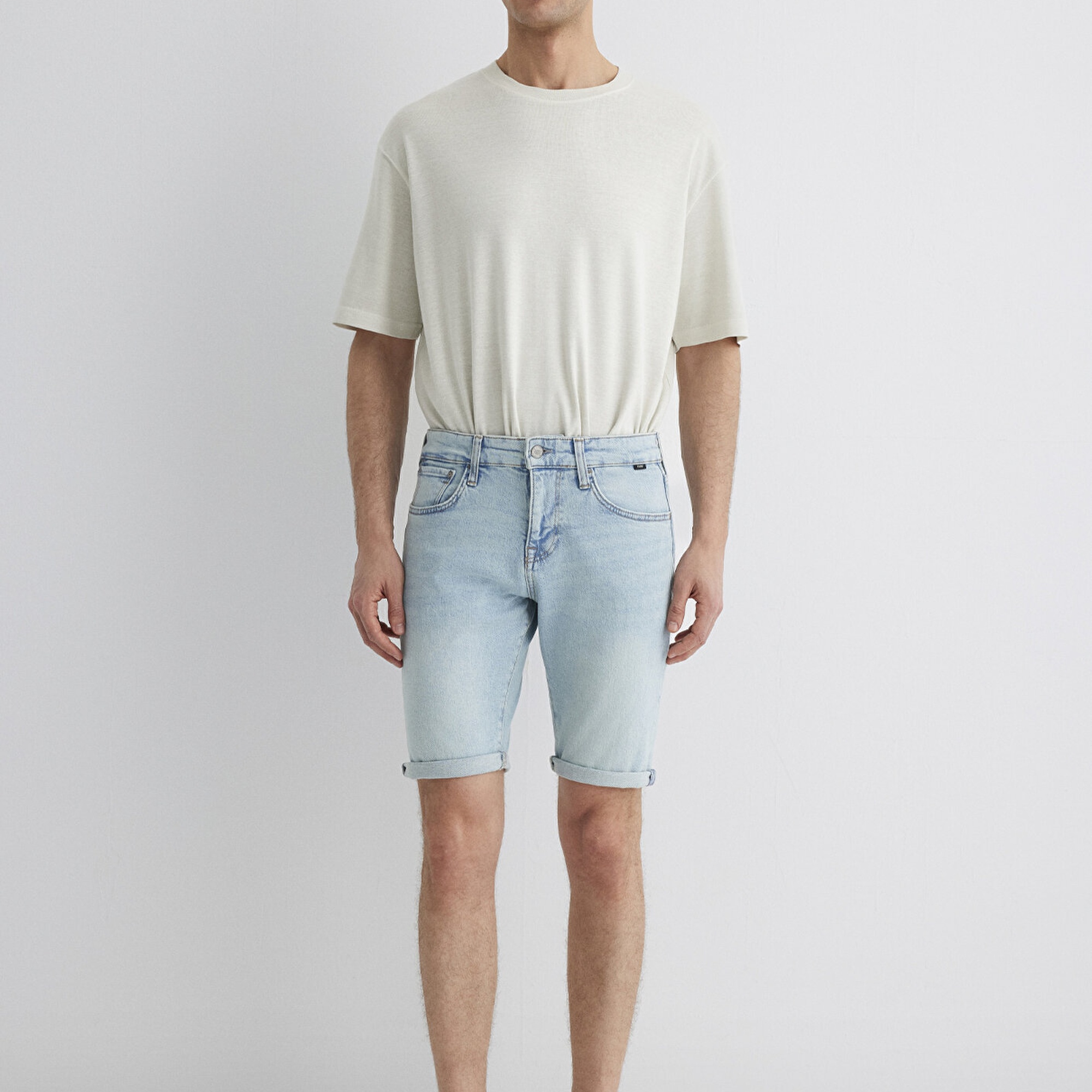 Mavi Tim Street Açık Mavi Jean Şort 0428489644