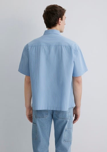  Mavi Mavi Gömlek Oversize / Geniş Kesim 0211487-83767