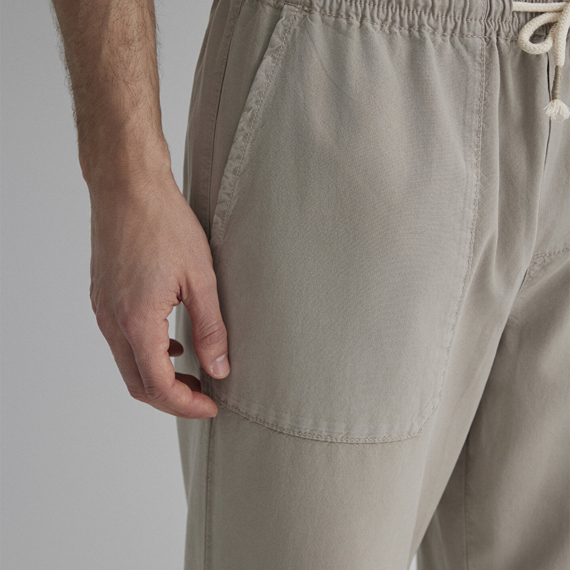 Mavi Bej Liyosel Pantolon 0010156-80697