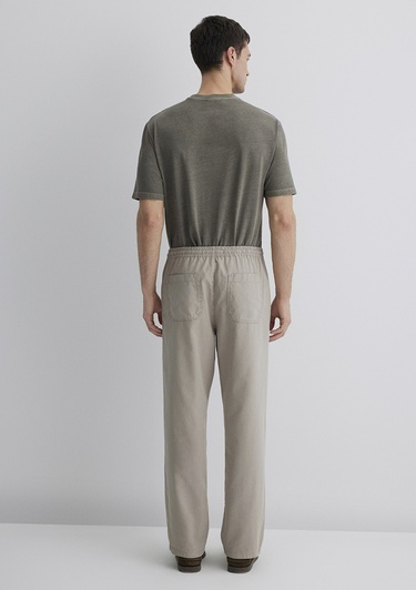  Mavi Bej Liyosel Pantolon 0010156-80697