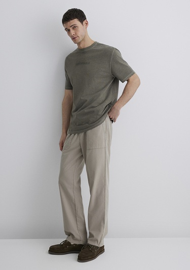  Mavi Bej Liyosel Pantolon 0010156-80697