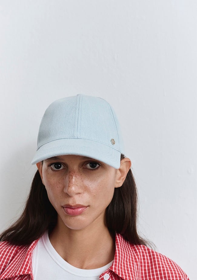  Mavi Açık Mavi Denim Şapka 1913007-82532