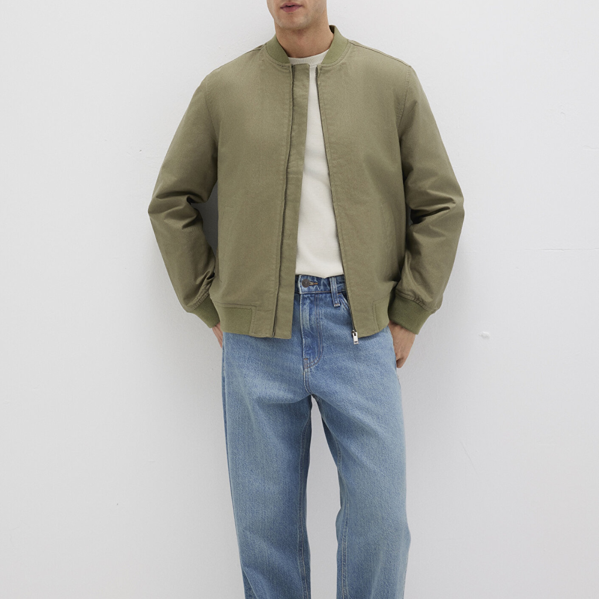 Mavi Yeşil Bomber Ceket 0110582-71559