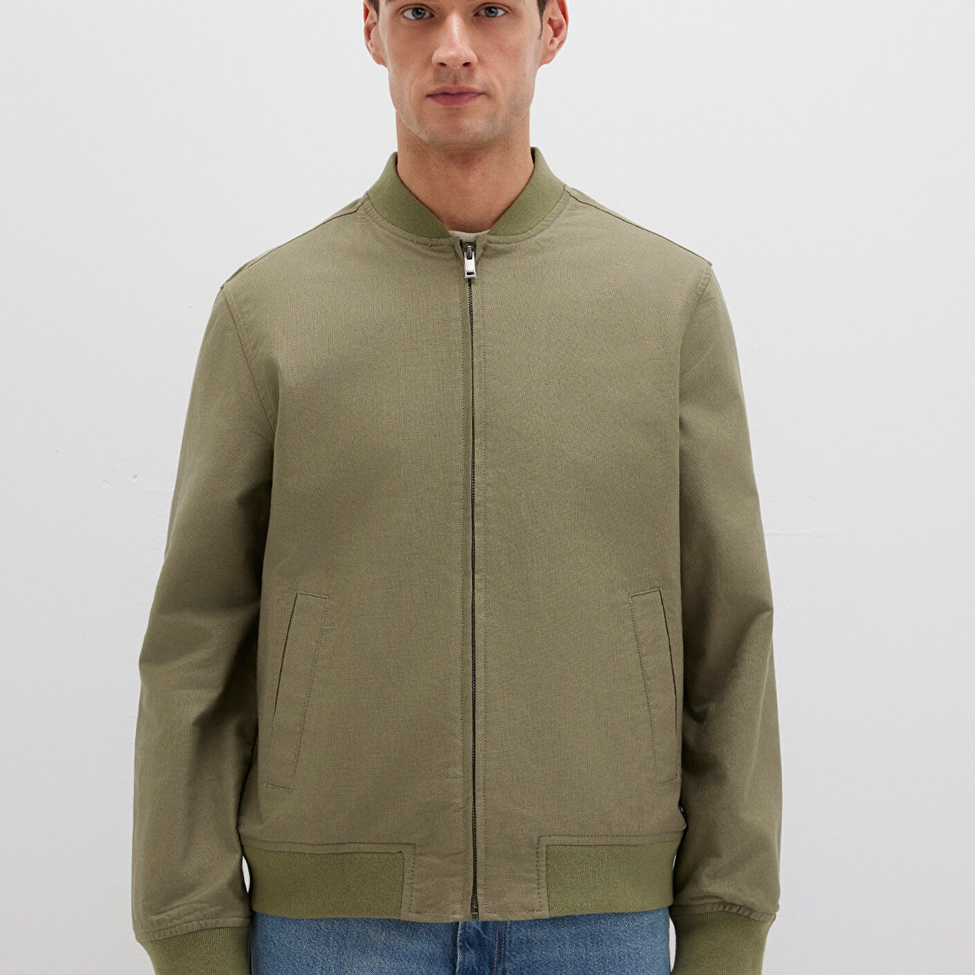 Mavi Yeşil Bomber Ceket 0110582-71559