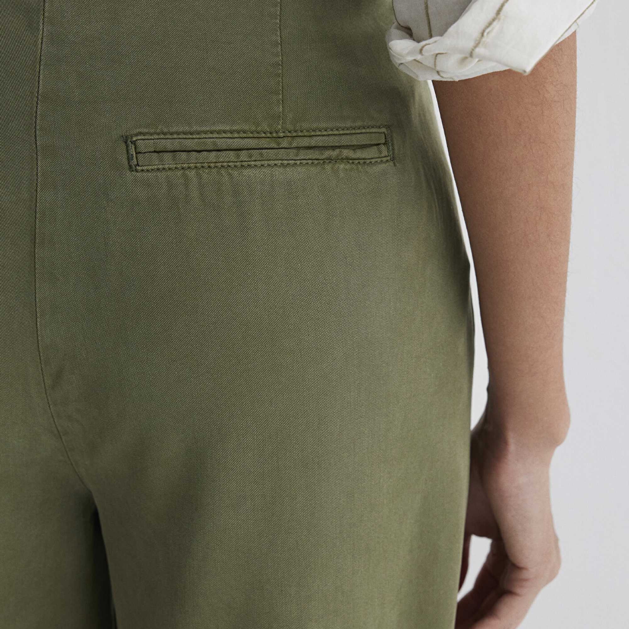 Mavi Haki Kısa Pantolon 1010794-71561