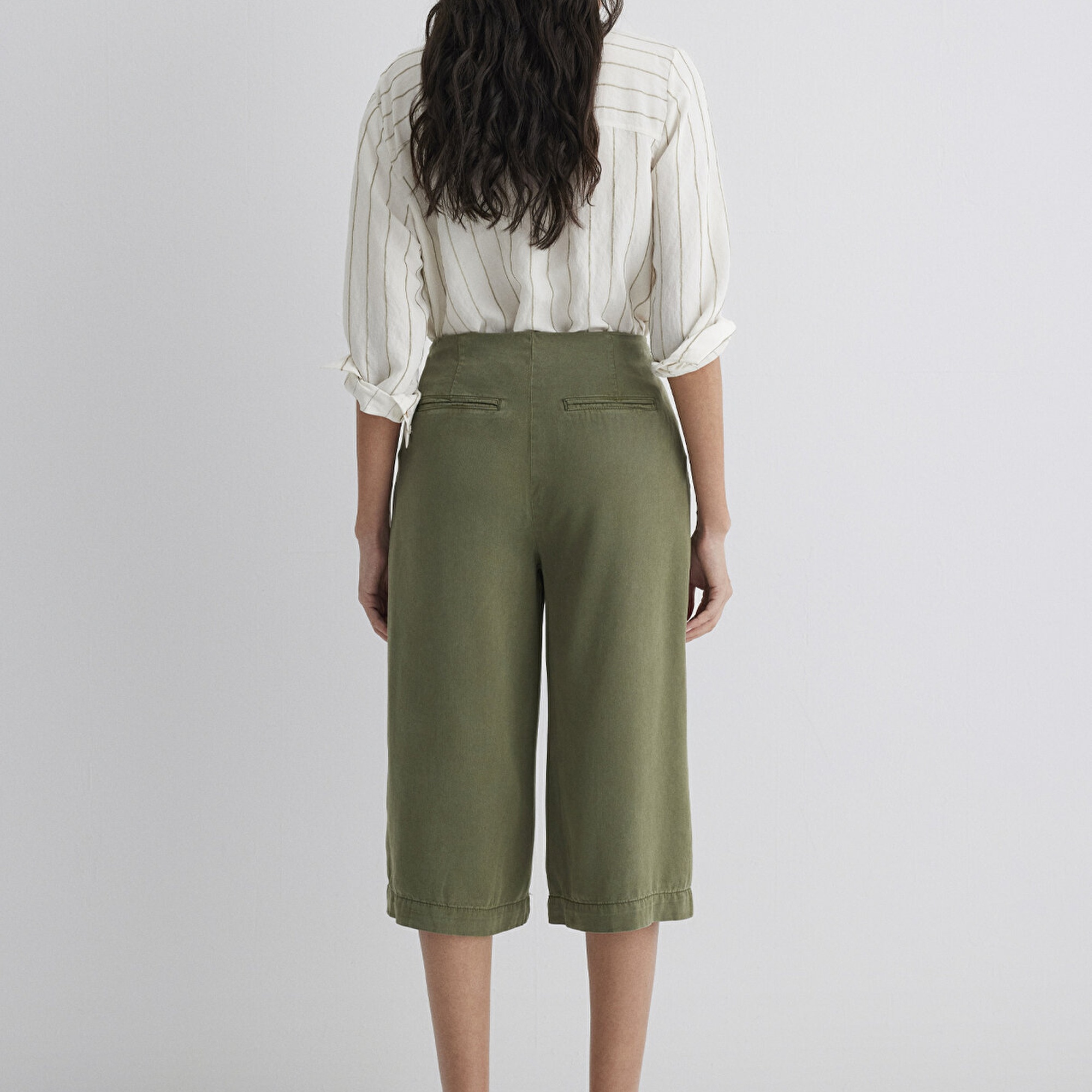 Mavi Haki Kısa Pantolon 1010794-71561