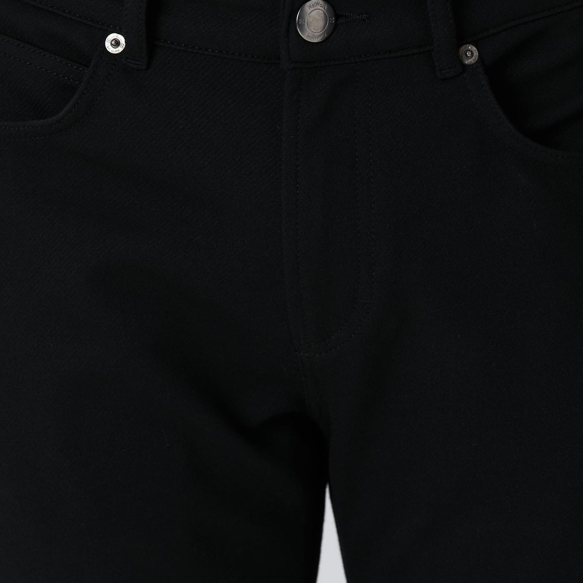 Network Erkek Siyah Casual Pantolon