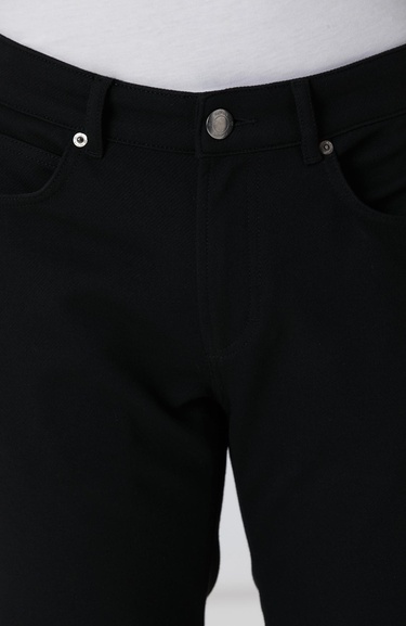  Network Erkek Siyah Casual Pantolon