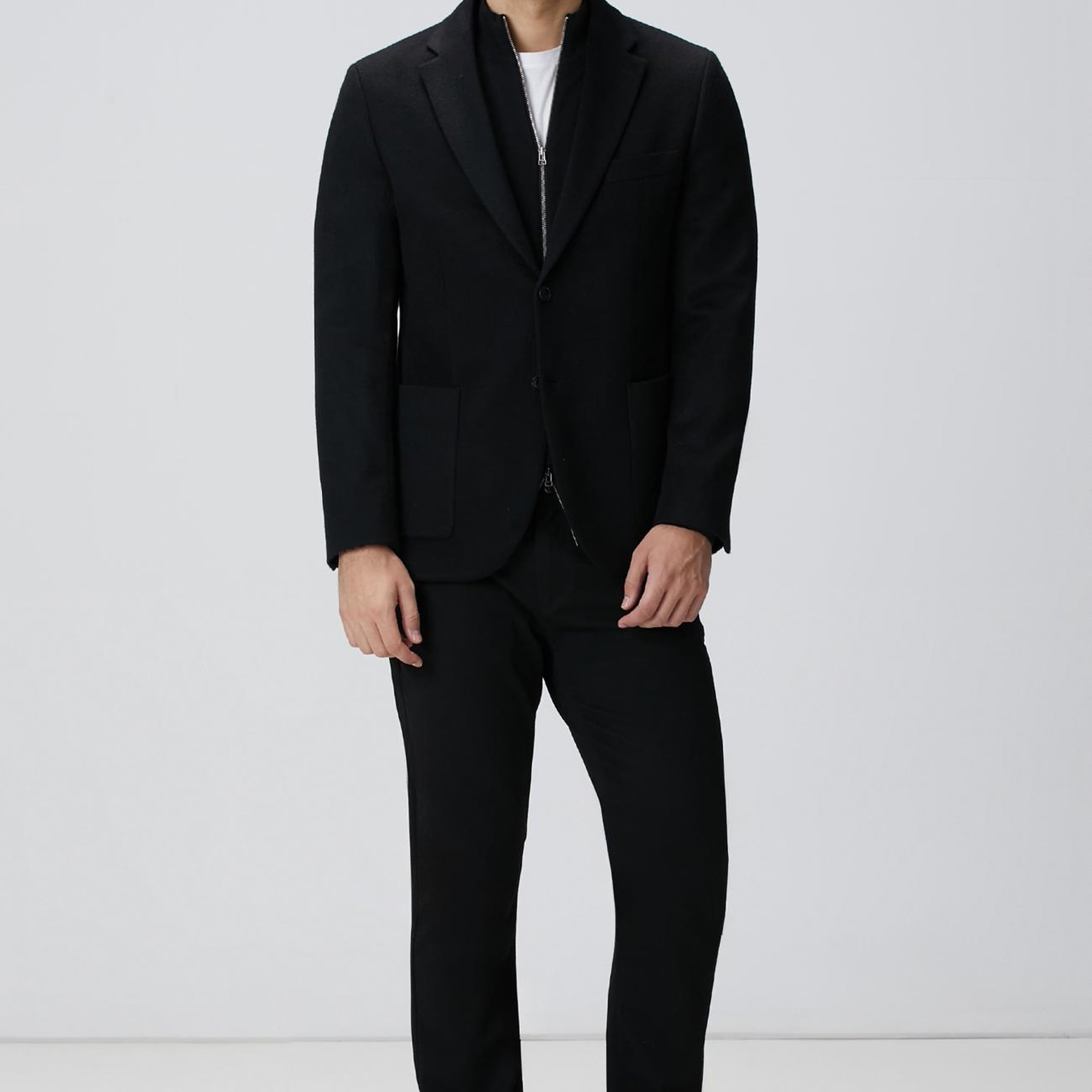 Network Erkek Siyah Casual Pantolon