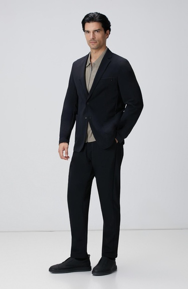  Network Erkek Haki N-Tech Fermuarlı Örme Gömlek