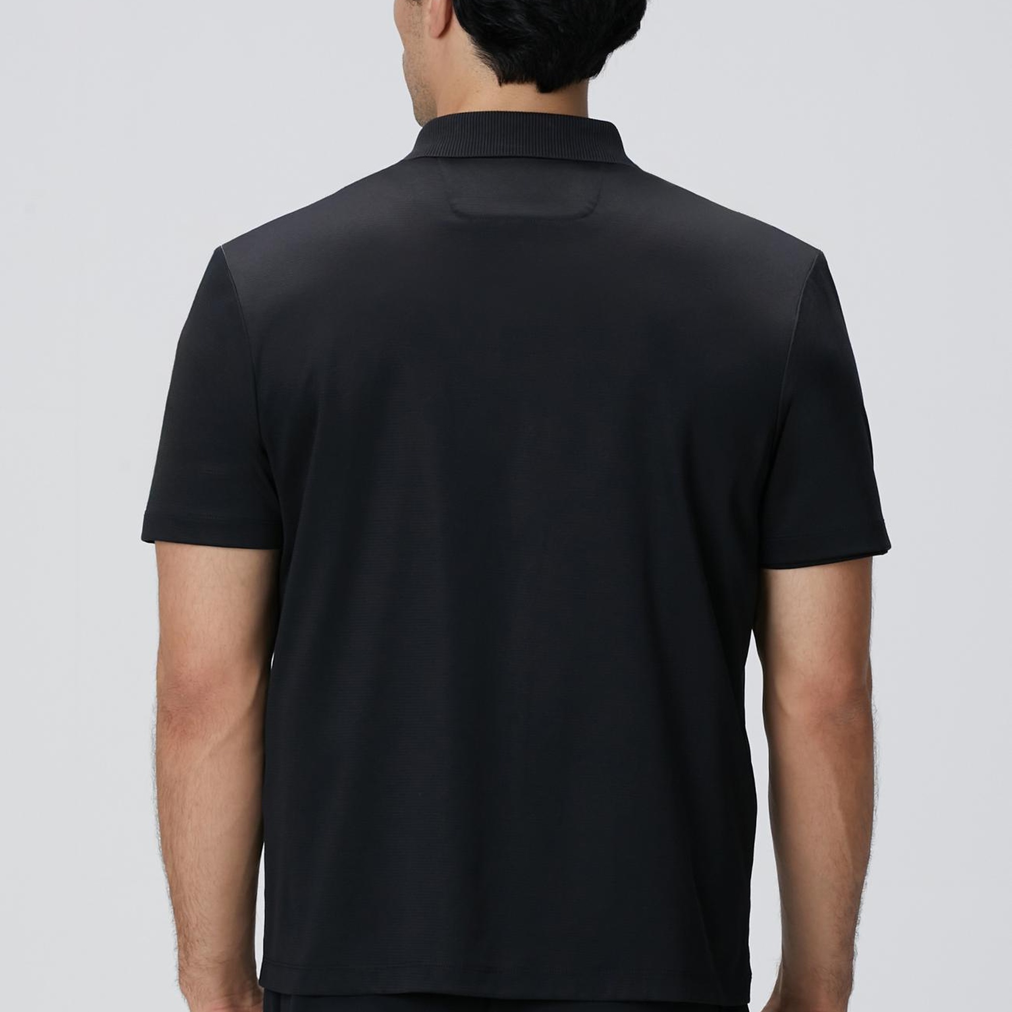 Network Erkek N-Tech Siyah Fermuarlı Örme Gömlek