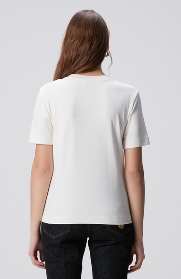  Network Kadın Kırık Beyaz T-shirt