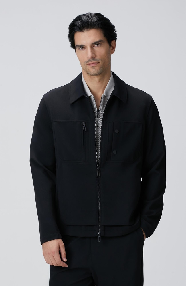  Network Erkek N-Tech Siyah Dış Gömlek