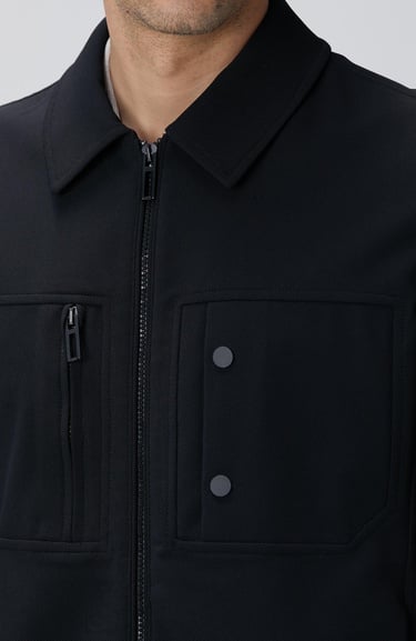  Network Erkek N-Tech Siyah Dış Gömlek