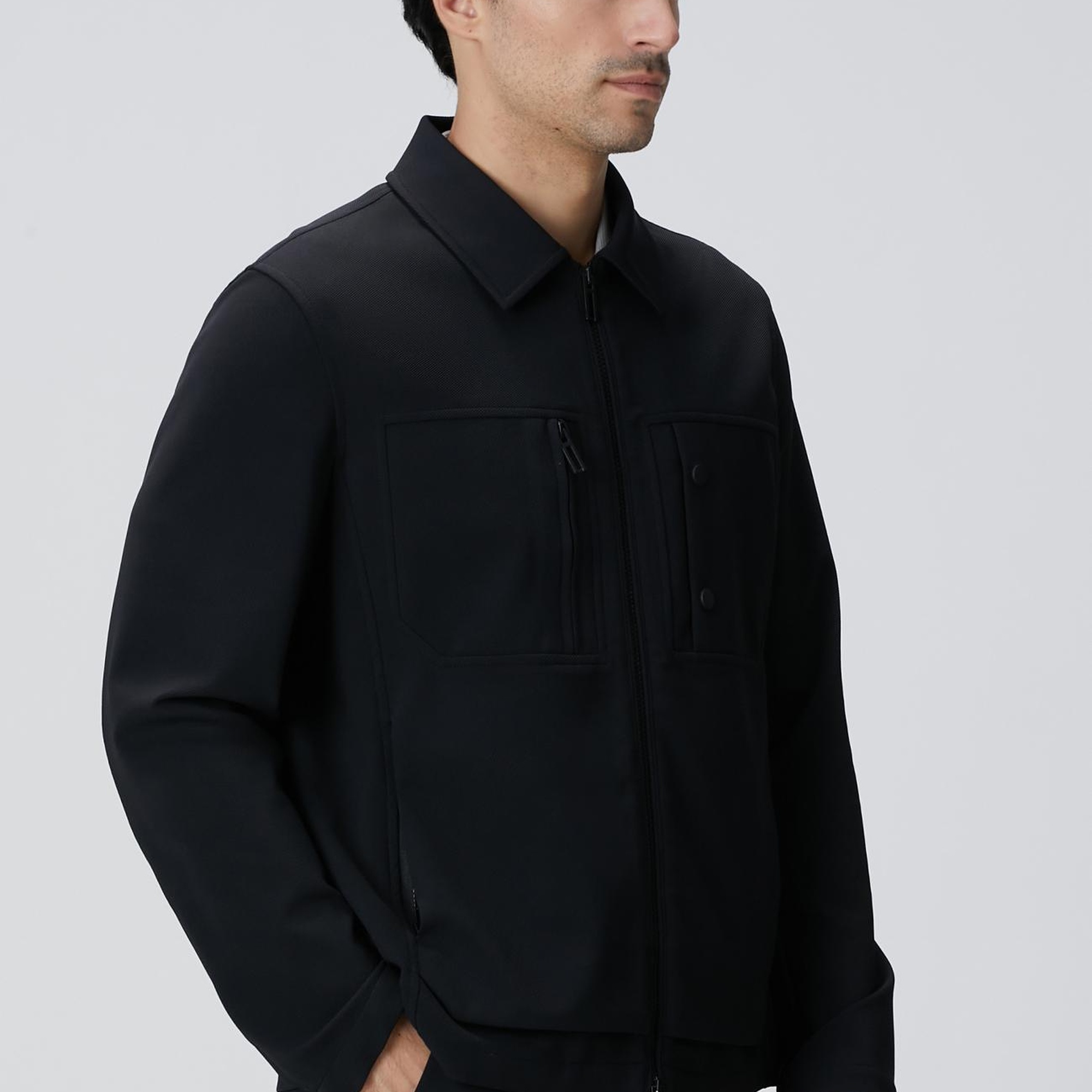 Network Erkek N-Tech Siyah Dış Gömlek