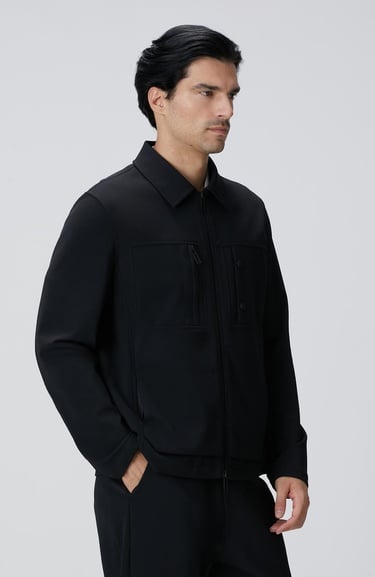  Network Erkek N-Tech Siyah Dış Gömlek