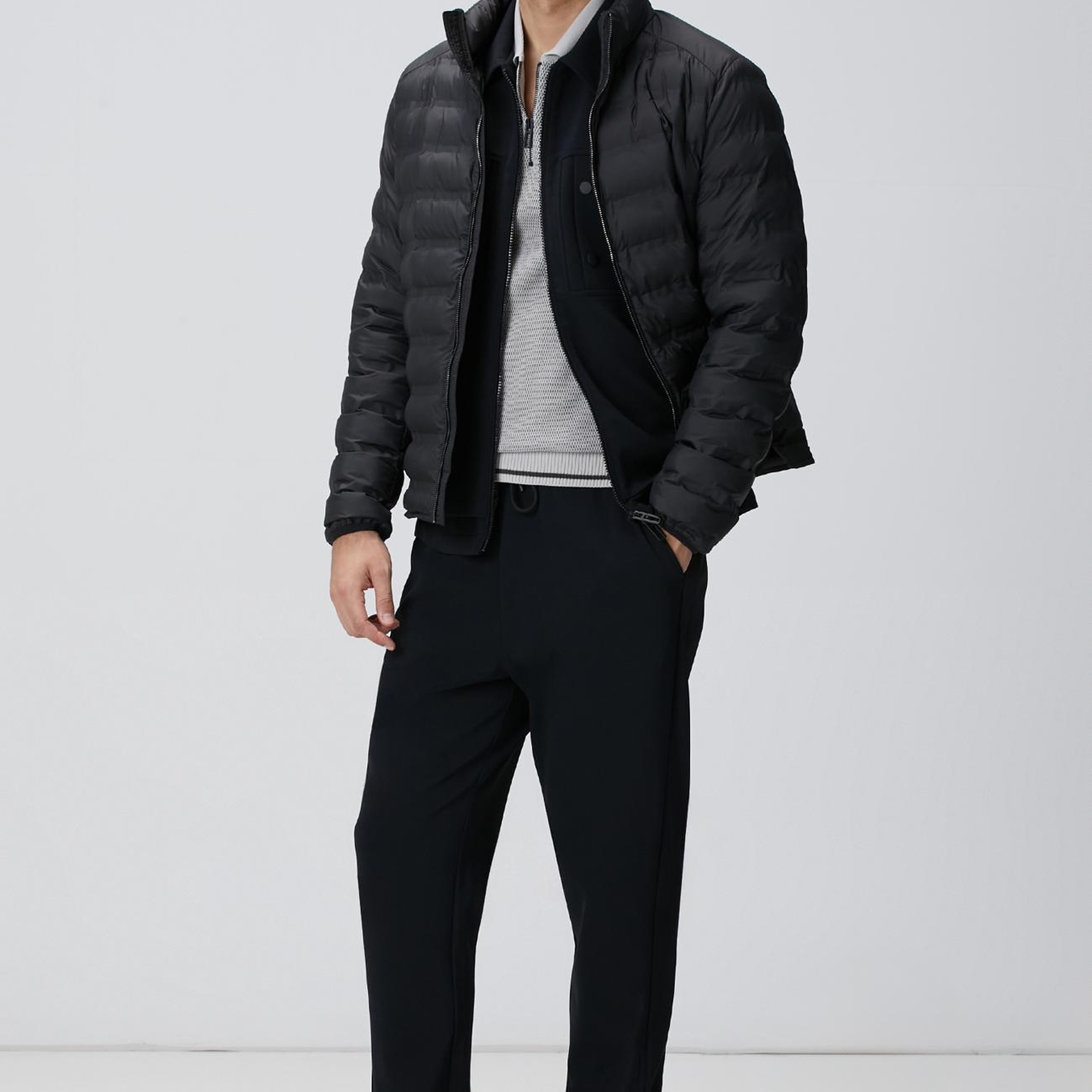 Network Erkek N-Tech Siyah Dış Gömlek