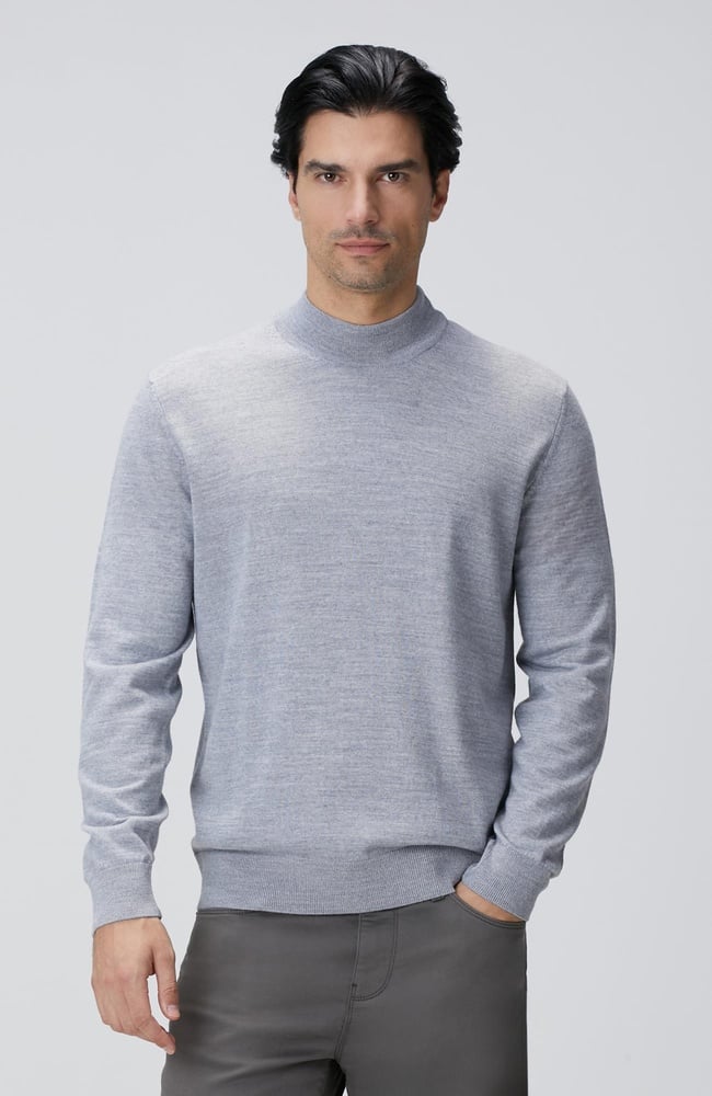  Network Erkek Gri Melanj Yün Karışımlı Kazak